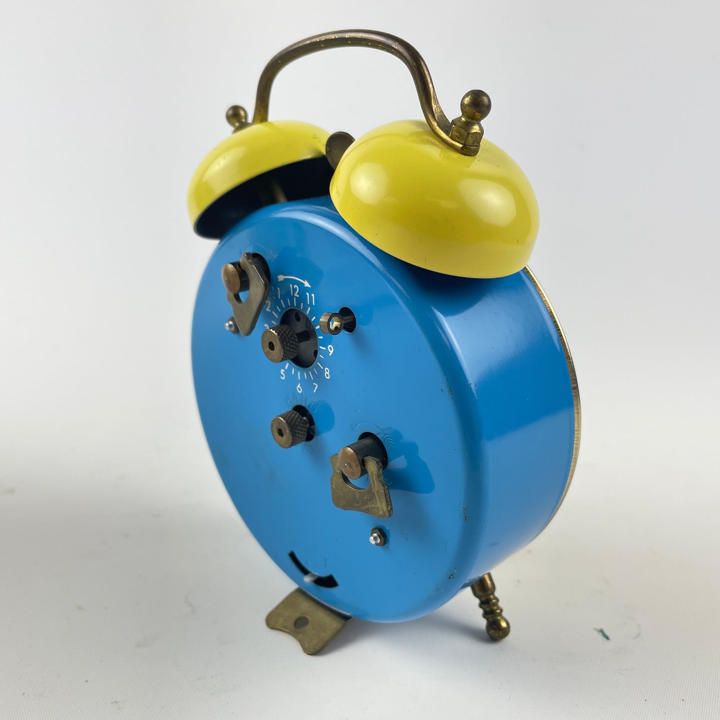 Lot 63- Vintage Bradley Cookie Monster Two-Bell Alarm Clock