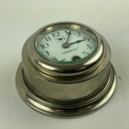 Lot 32- New Haven Clock Co. Ships Style Wall Clock