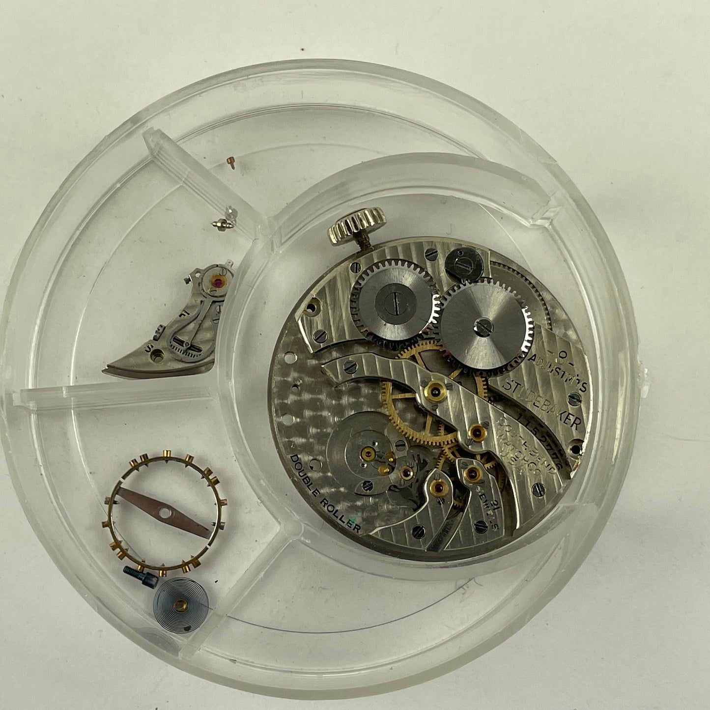 Lot 29- South Bend 12 Size 21 Jewel Studebaker Pocket Watch Movement