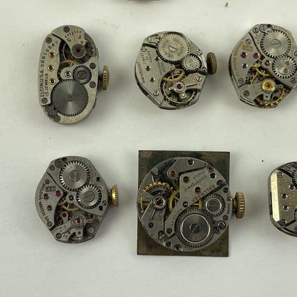 Lot 46- Swiss & American Ladies' Wristwatch Movements