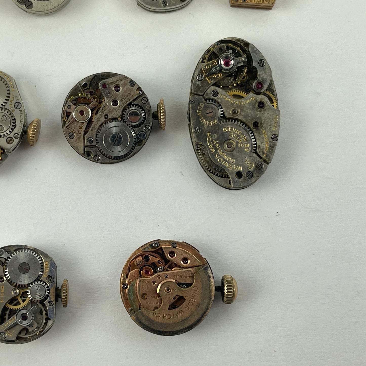 Lot 46- Swiss & American Ladies' Wristwatch Movements