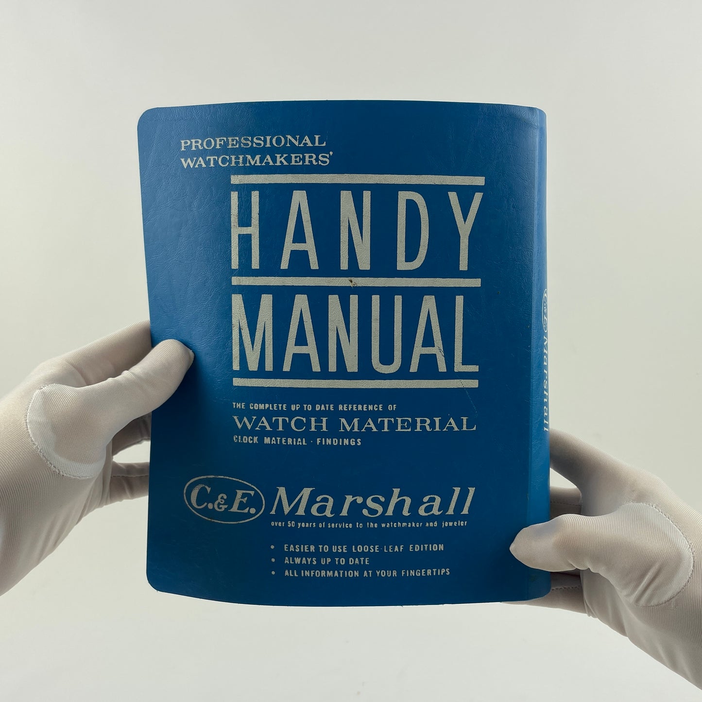 Lot 16- C&E Marshall Professional Watchmakers’ Handy Manual