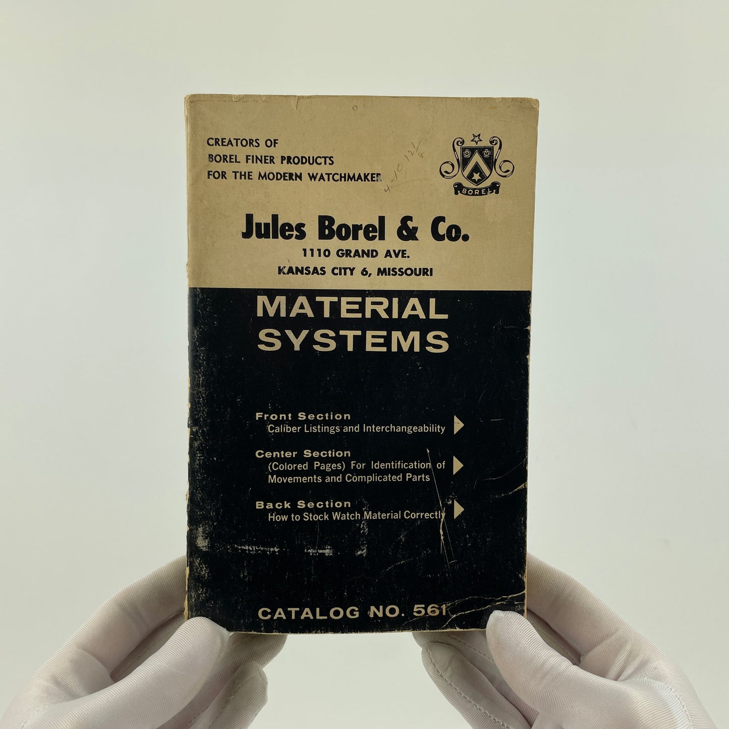 Lot 37- Jules Borel & Co. Material Systems Catalog No. 561