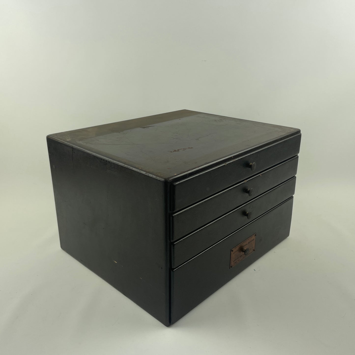 Lot 53- Genuine Waltham Factory Material 4-Drawer Cabinet