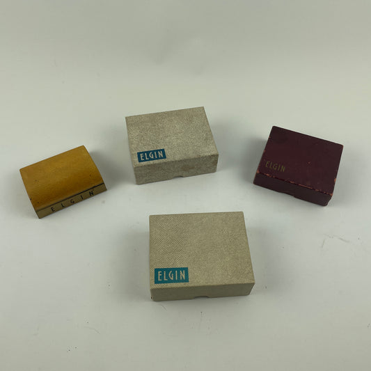 Lot 97- Vintage Elgin Wristwatch Boxes