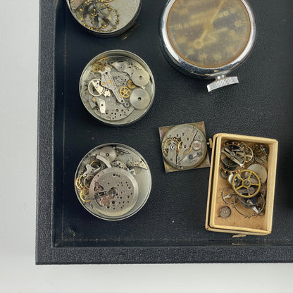 Lot 109- American & Swiss Parts Movements