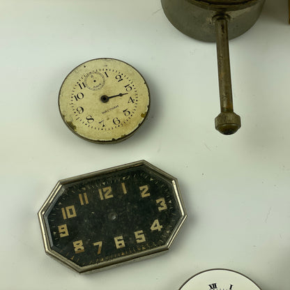 Lot 108- 8-Day Clock Parts