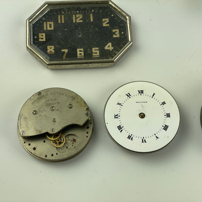 Lot 108- 8-Day Clock Parts