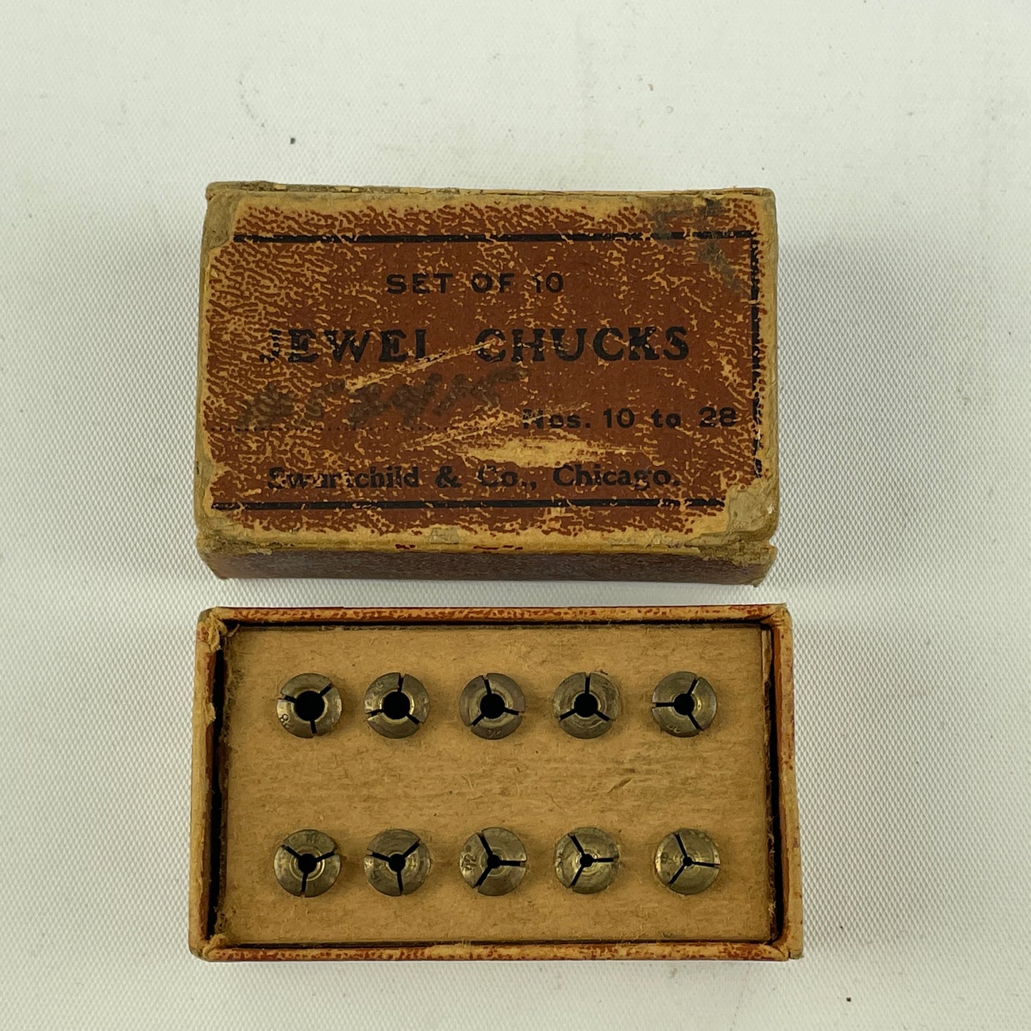 Feb Lot 33- Watchmaker’s Poising Tool & Set of Jewel Chucks