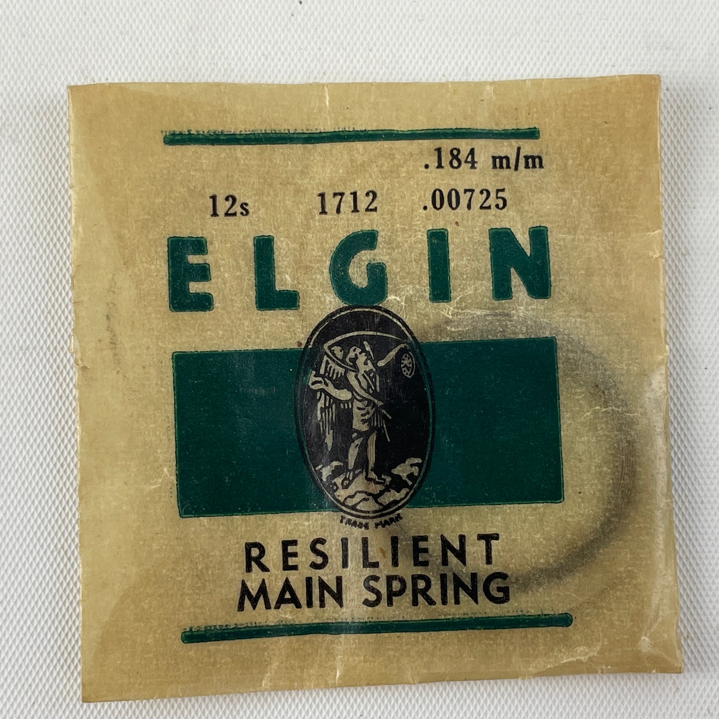 Feb Lot 43- Elgin 12 Size Pocket Watch Mainsprings