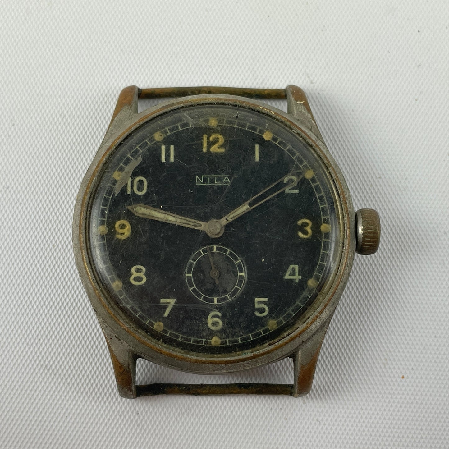 Feb Lot 48- Swiss Assortment of 3 Vintage Mechanical Military & Seiko Wristwatch