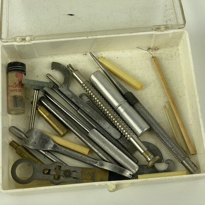 Feb Lot 116- Watchmaker’s Selection of Many Tools