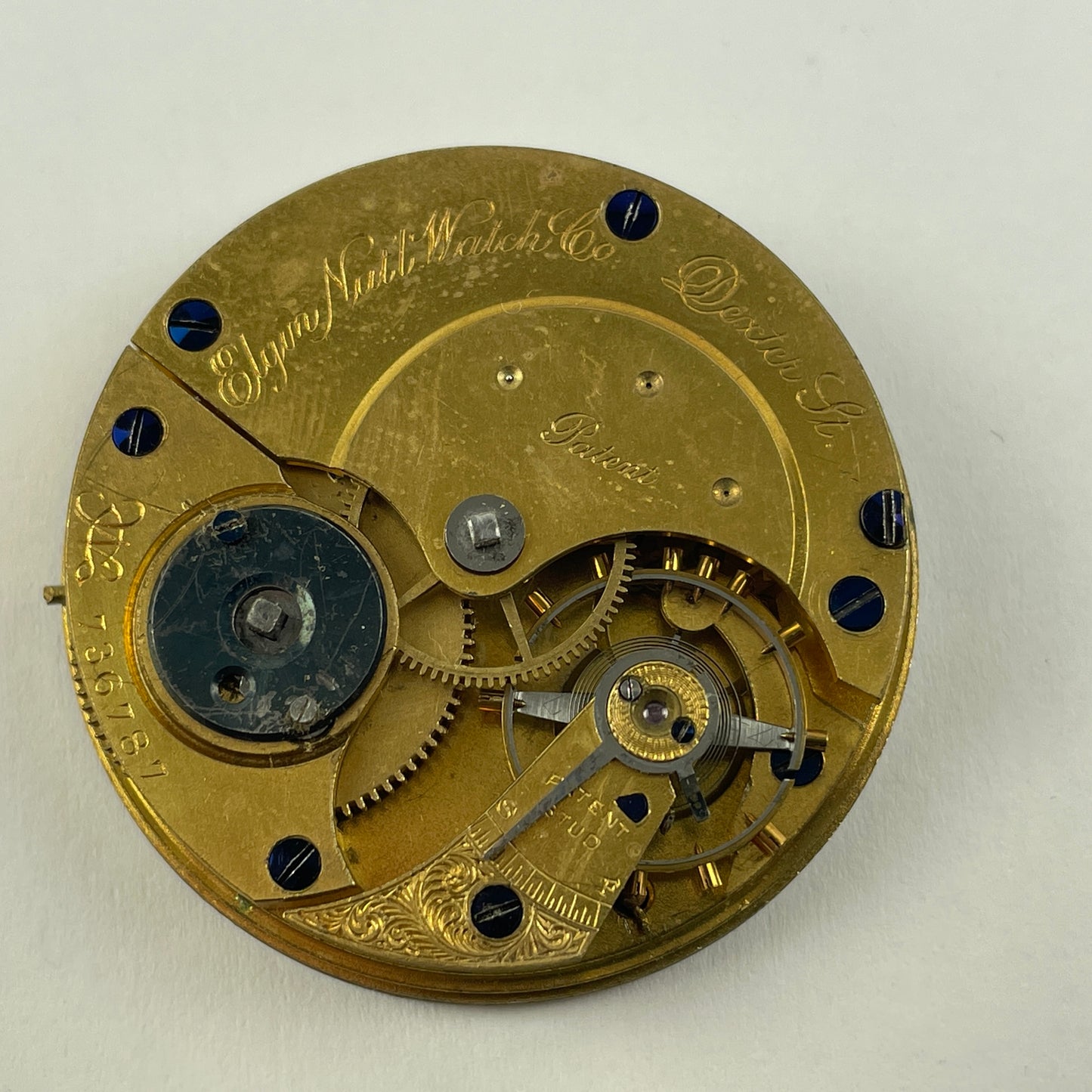 Feb Lot 85- Illinois, Elgin & Seth Thomas Pocket Watch Movements