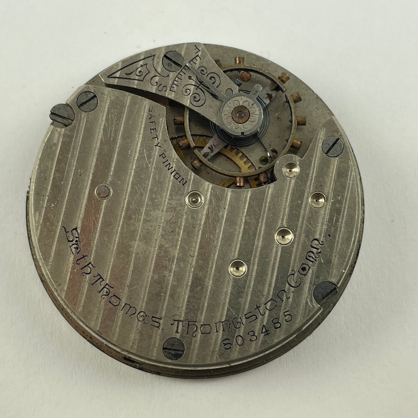 Feb Lot 85- Illinois, Elgin & Seth Thomas Pocket Watch Movements