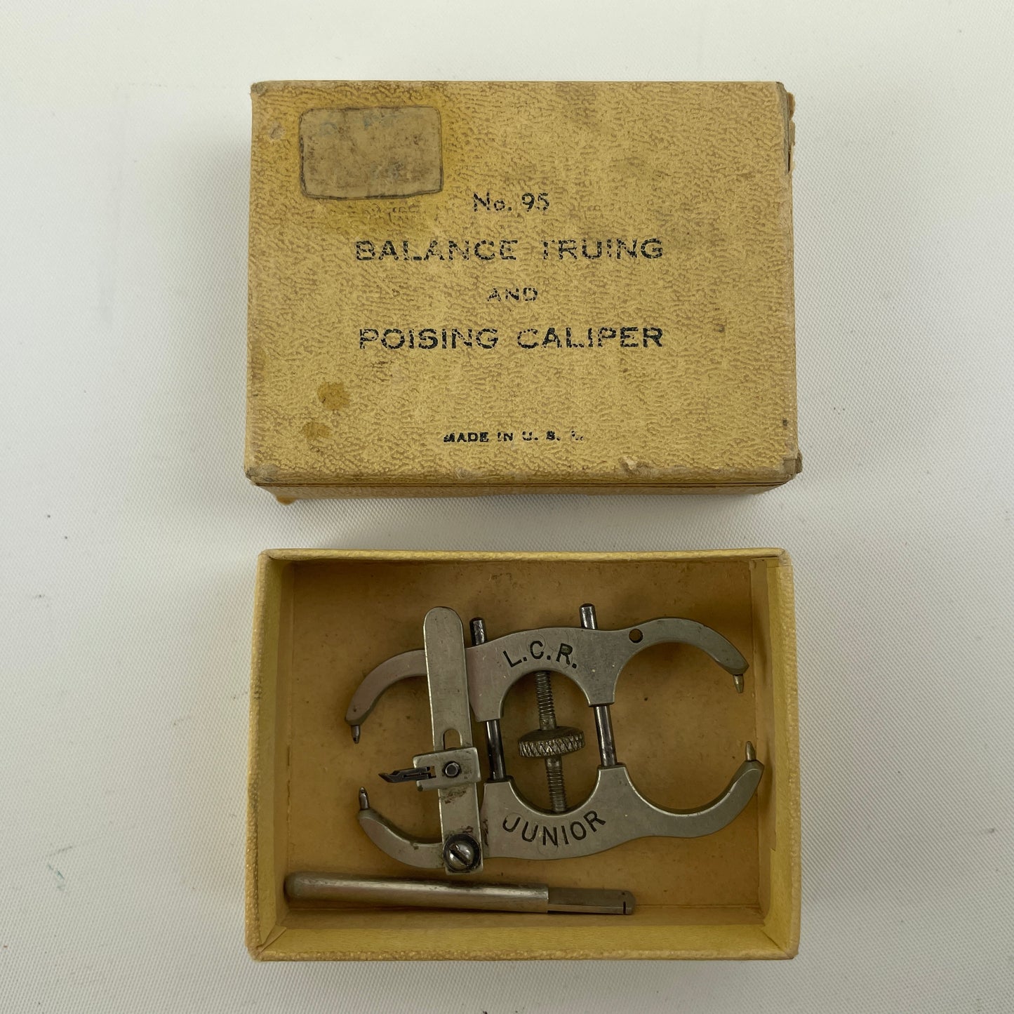 Feb Lot 96- Watchmaker’s Selection of Three Bench Tools