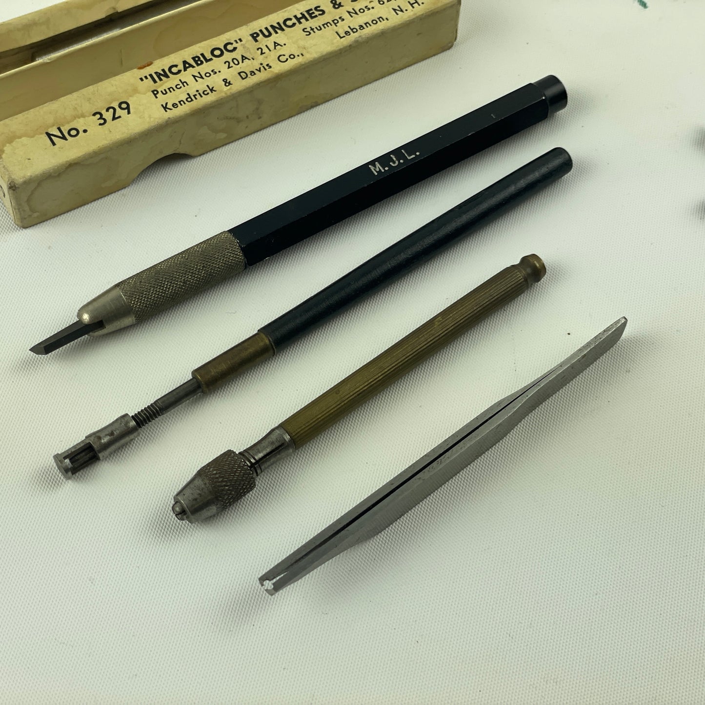 Feb Lot 105- Watchmaker’s Selection of Bench Tools