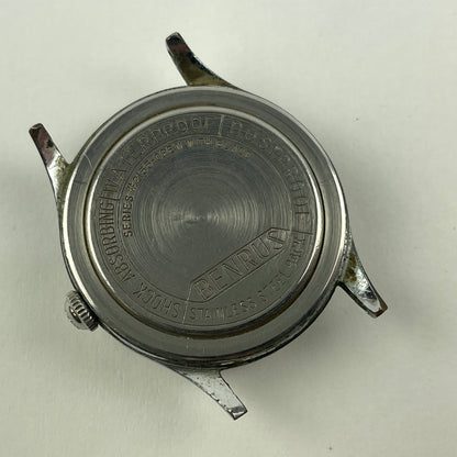 Feb Lot 106- Men’s Swiss, Benrus & Gruen Vintage Mechanical Wristwatches