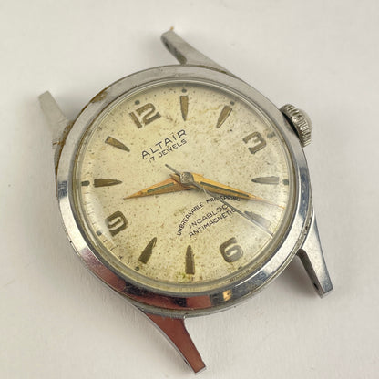 Feb Lot 111- Swiss Men’s Vintage Mechanical Round Wristwatches
