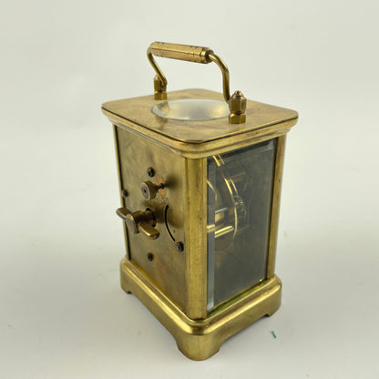 Feb Lot 120- Waterbury Carriage Clock