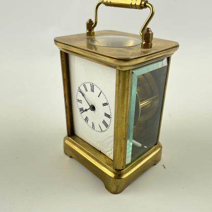 Feb Lot 120- Waterbury Carriage Clock