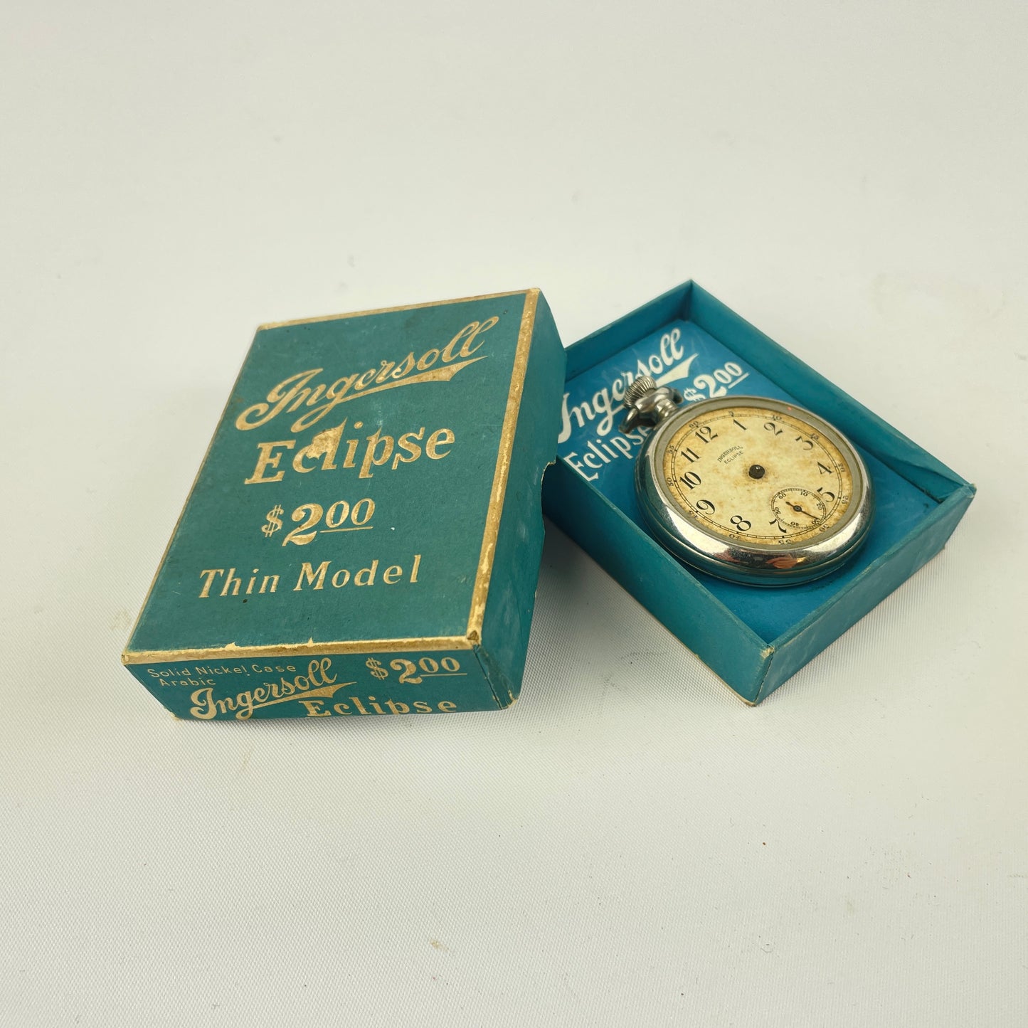 Lot 129- Vintage Ingersoll Boxed Pocket Watches (2)