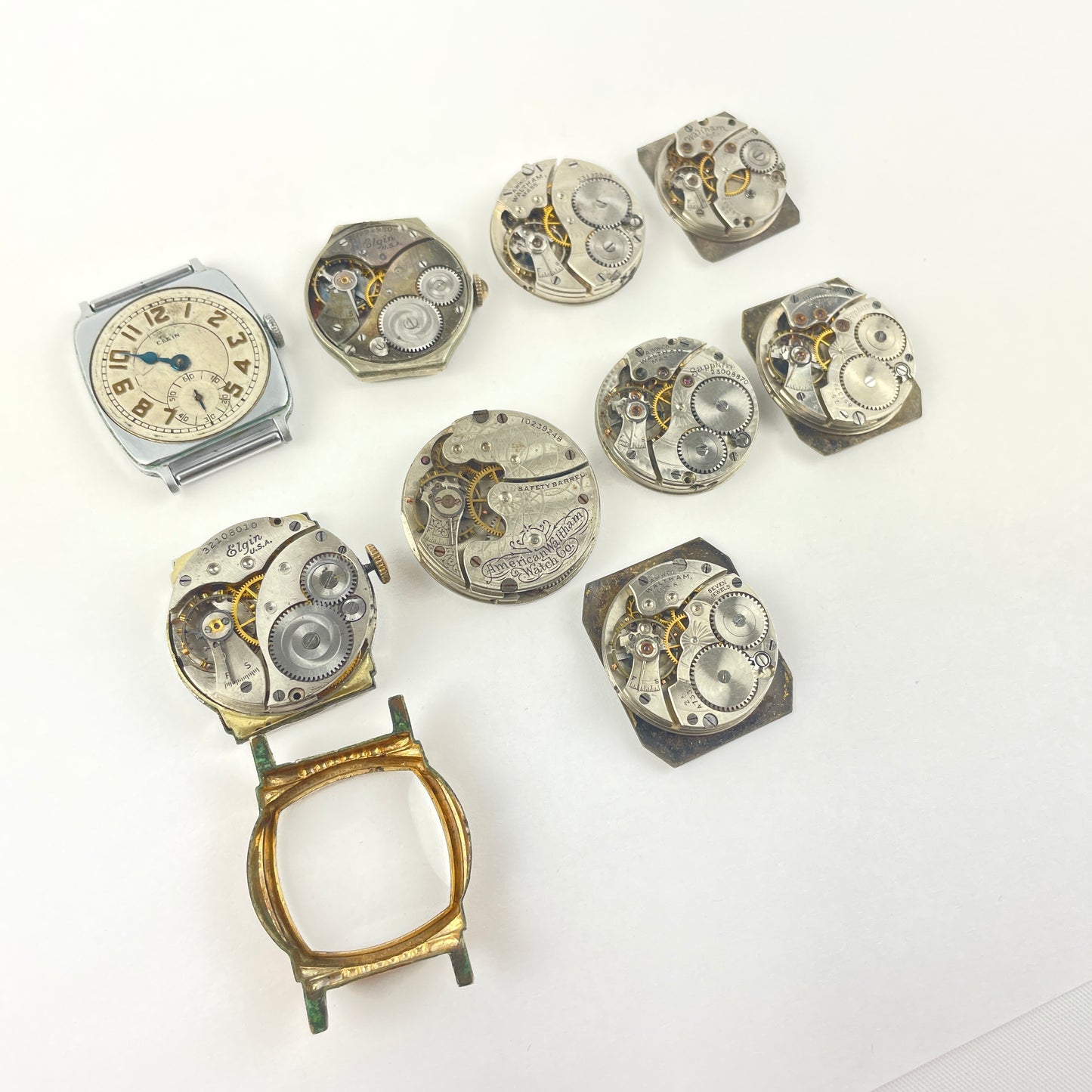 Lot 24- Waltham & Elgin Movement Assortment