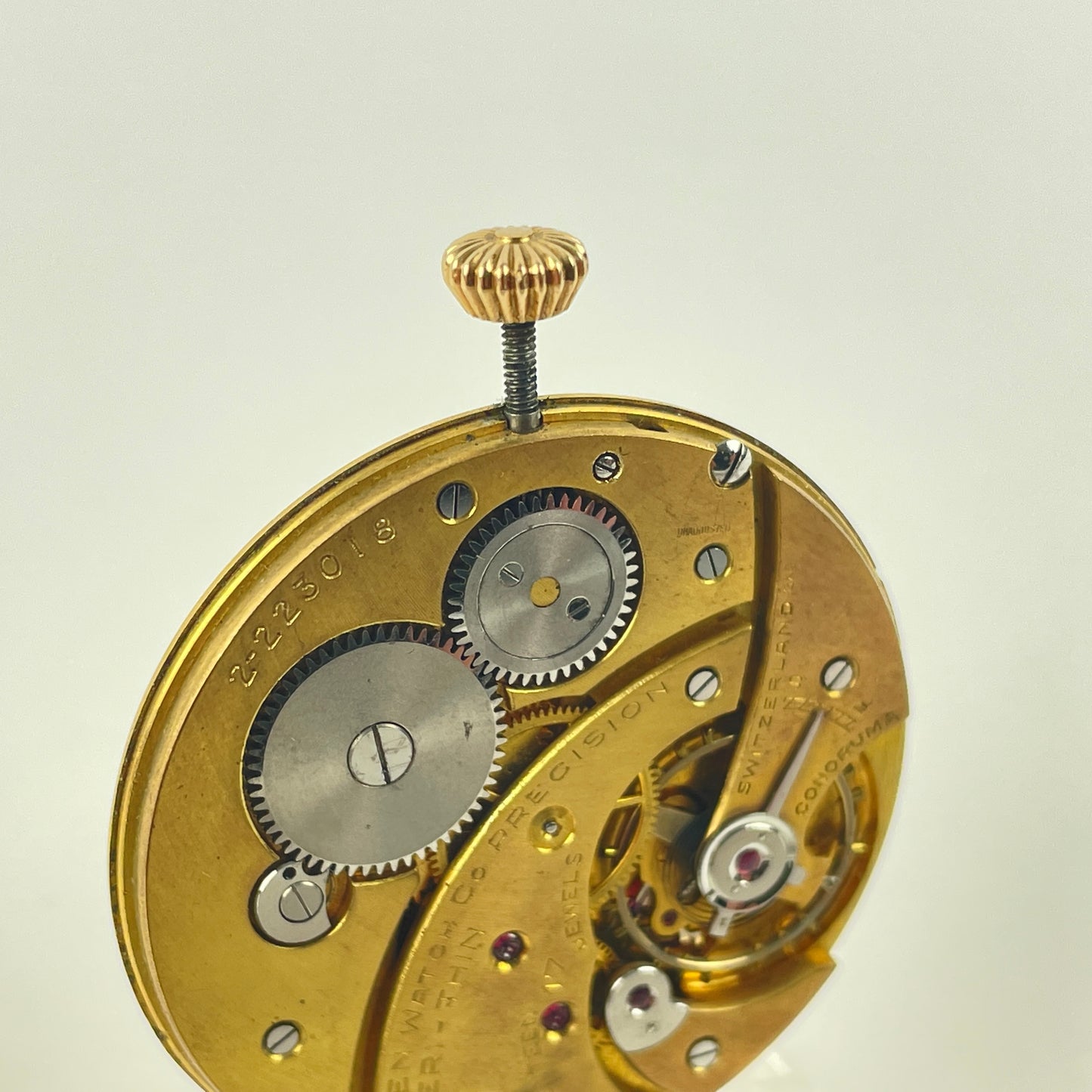 Lot 30- Gruen Veri-Thin Precision | 17 Ligne | 17J | Pocket Watch Movement