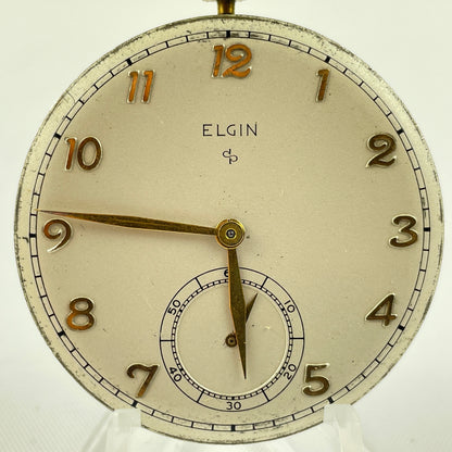 Lot 44- Elgin 546686 | 10S | 15J | Pocket Watch Movement