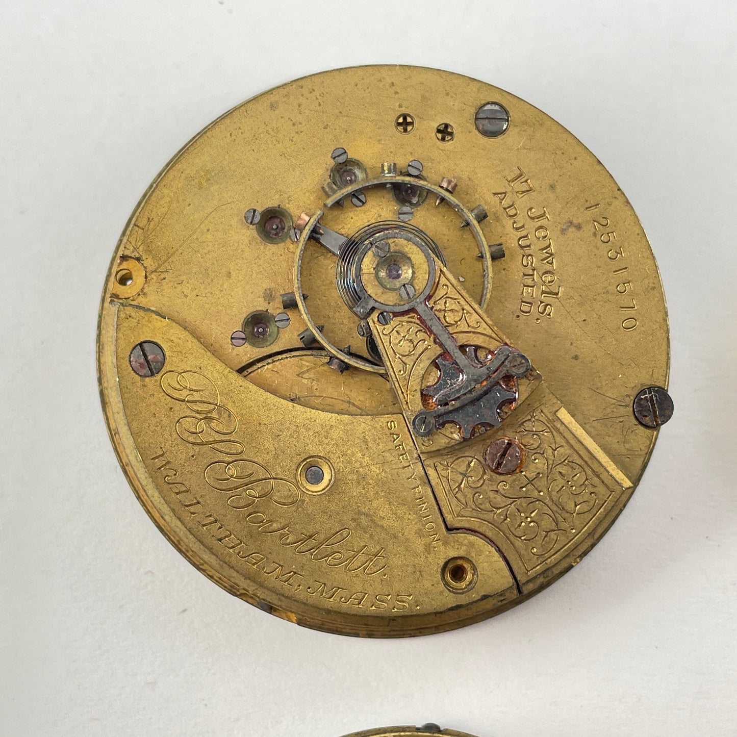 Lot 104- Elgin | Illinois | Hampden | Waltham Pocket Watch Movement Assortment