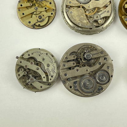 Lot 72- Swiss Pocket Watch Movement Assortment