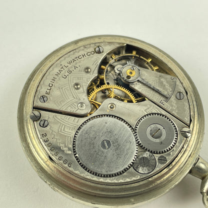 Lot 51- Elgin 16S & Waltham 6S Pocket Watches