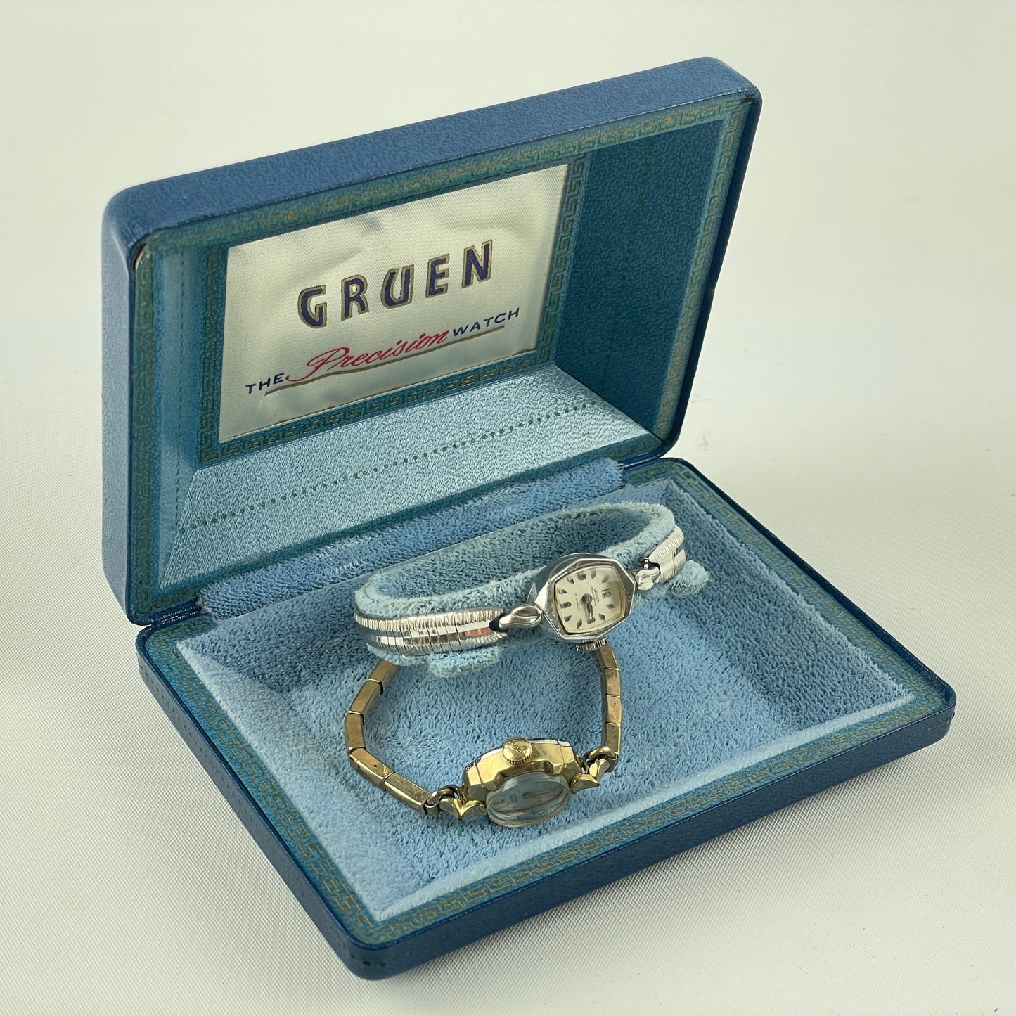 Lot 58- Gruen Ladies Wristwatch Set w/ Box