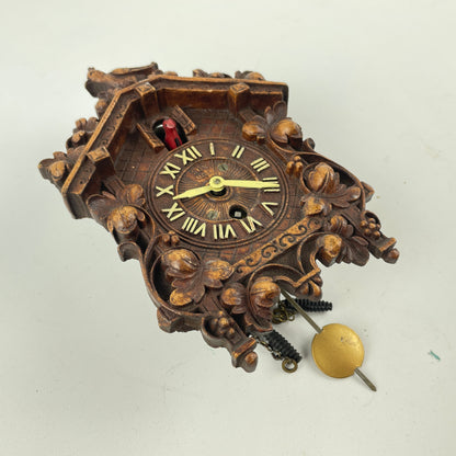 Lot 74- Lux Spring Driven Cuckoo Clock