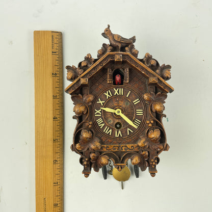 Lot 74- Lux Spring Driven Cuckoo Clock