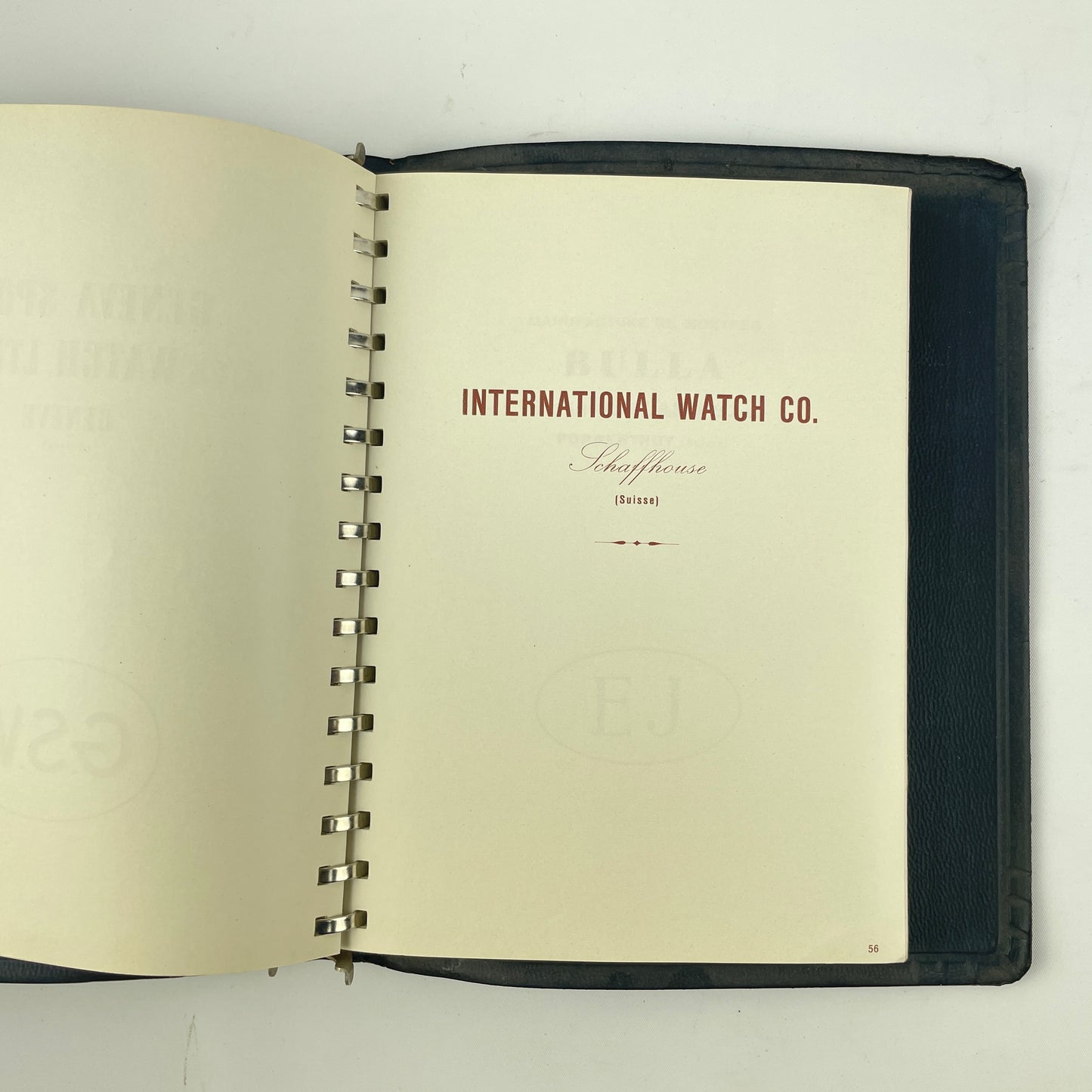 Lot 113- Official Catalog of Swiss Watch Repair Parts Volumes 1 & 2