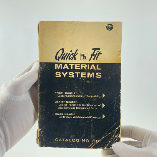 Lot 40- Quick Fit Material System Catalog NO. 561
