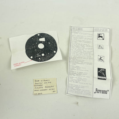 Lot 114- Vintage German 8-Day 12 Jewel Humidity Recorder