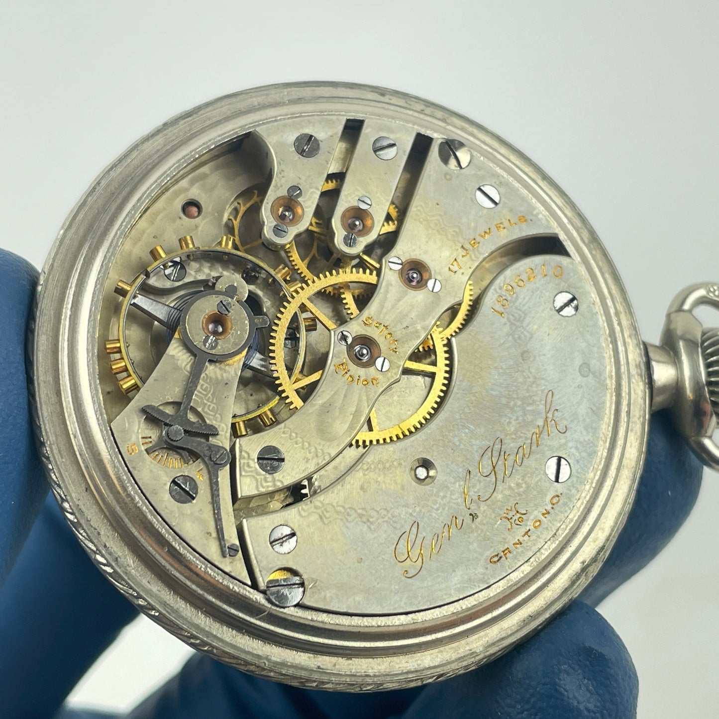 Mar Lot 22- Hampden Watch Co. | 16S | 17J | Pocket Watch