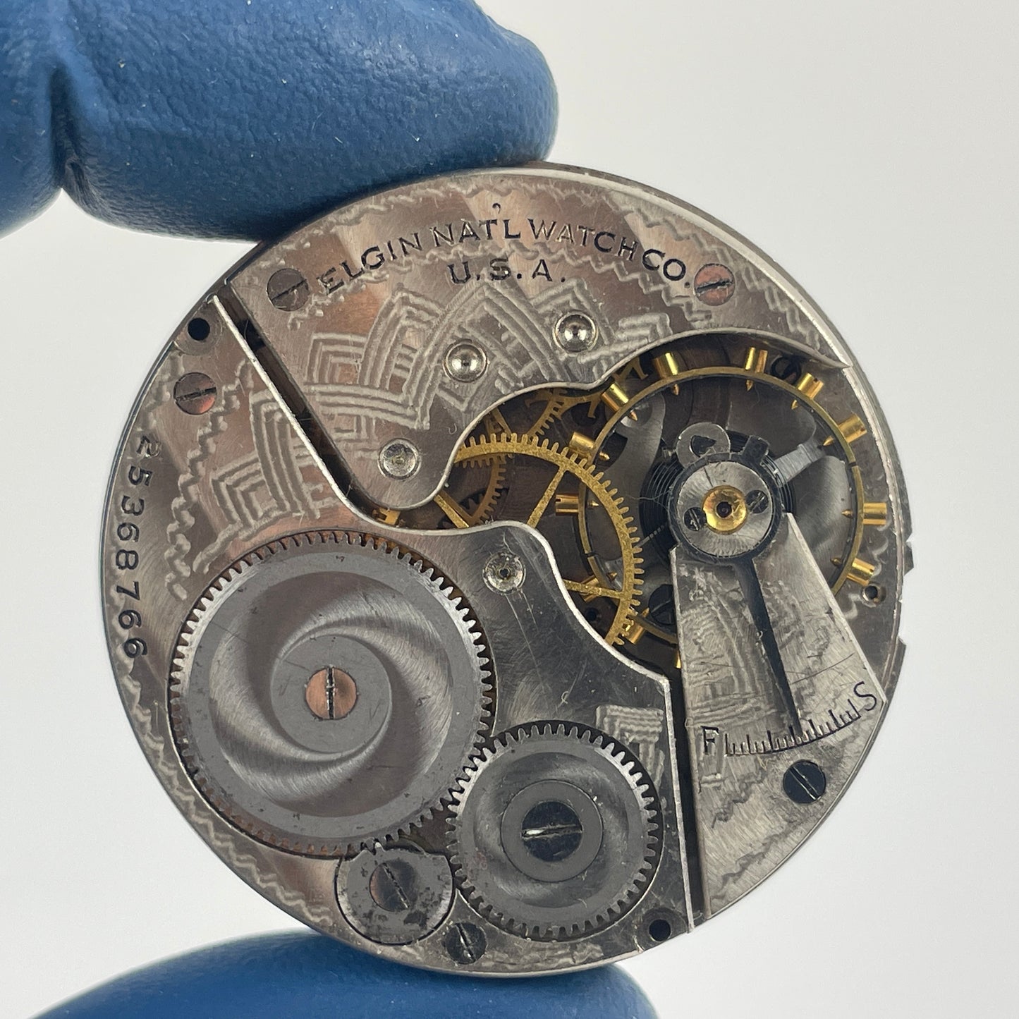 Mar Lot 119- Elgin | 16S | 7J | Pocket Watch Movement