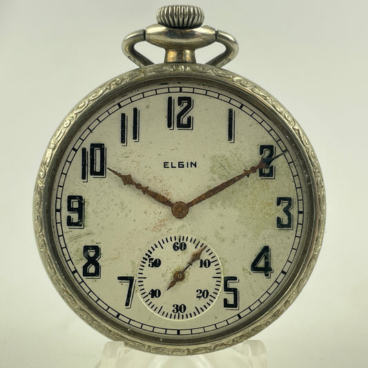 Mar Lot 46- Elgin | 12S | 7J | Pocket Watch