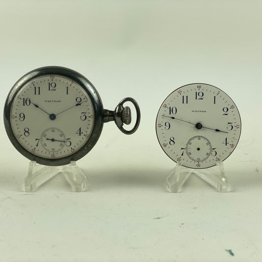 Mar Lot 28- Waltham 16S Pocket Watch Set