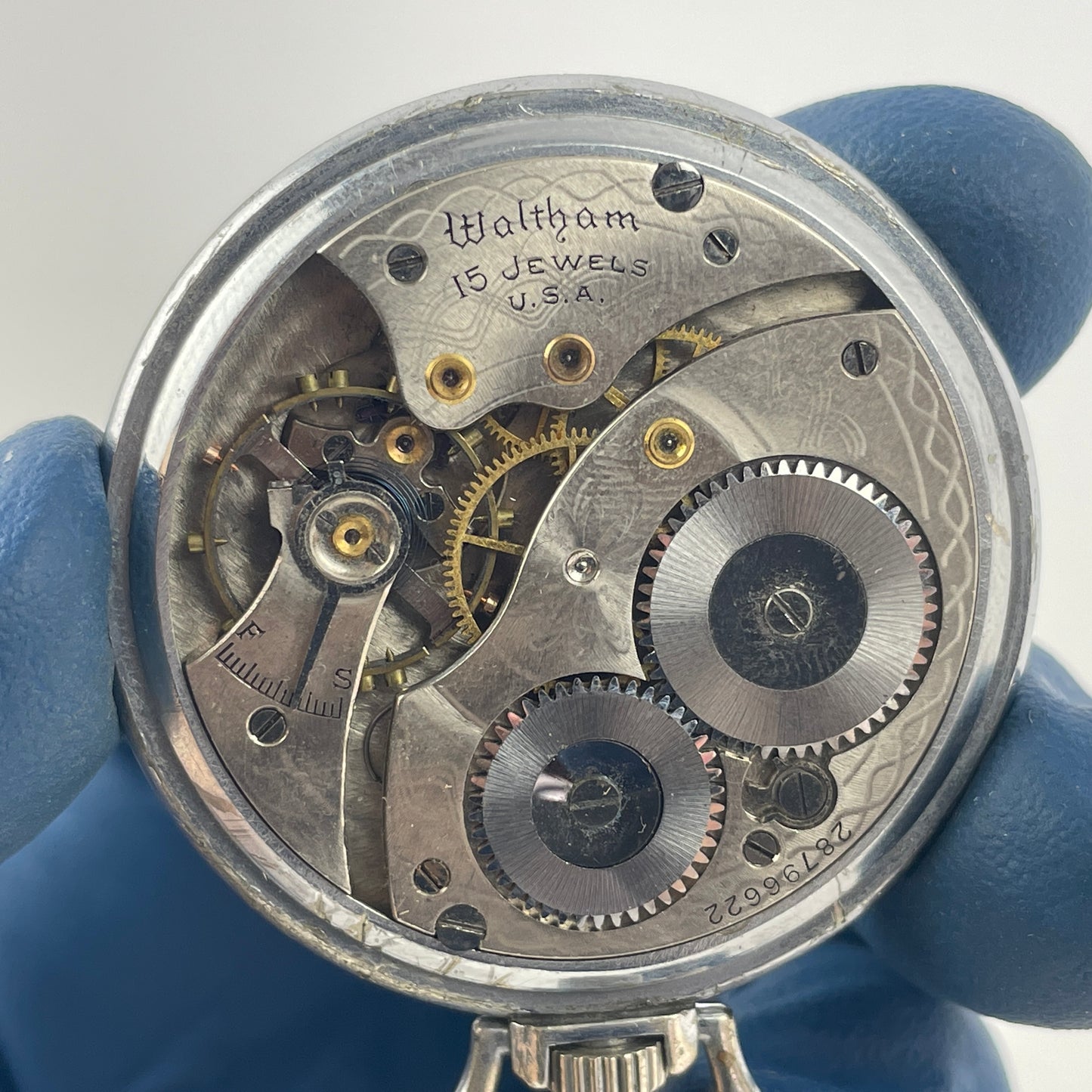 Mar Lot 67- Waltham 12S & Elgin 6S Pocket Watch Set