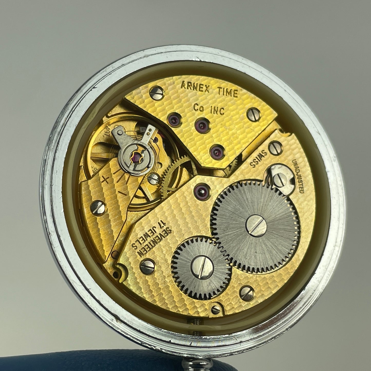 Mar Lot 33- Modern Swiss Arnex Pocket Watch
