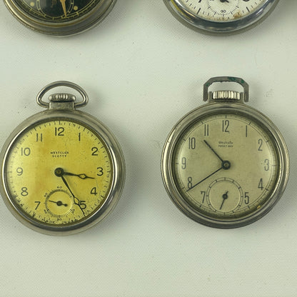 Mar Lot 125- American Dollar Pocket Watch Assortment (9)