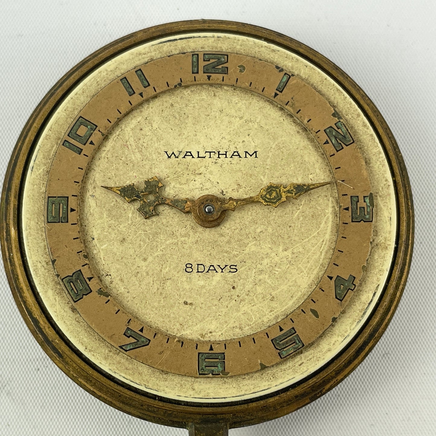 Mar Lot 120- Waltham 8-Day Clock