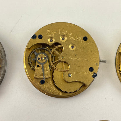 Mar Lot 79- Waltham & Elgin PW Movement Assortment