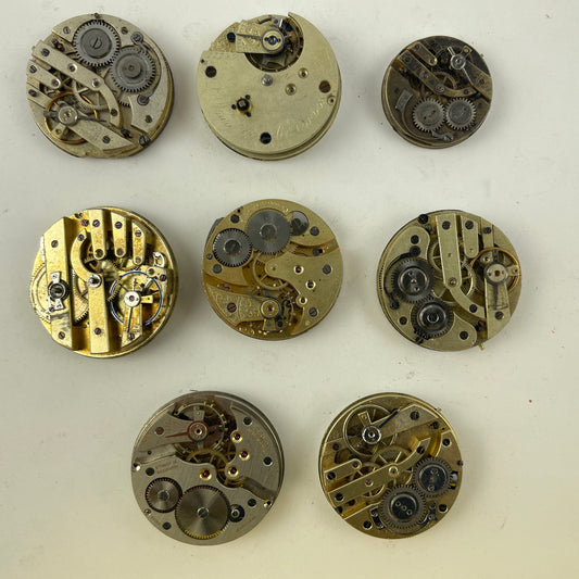 Mar Lot 81- Swiss PW Movement Assortment (8)