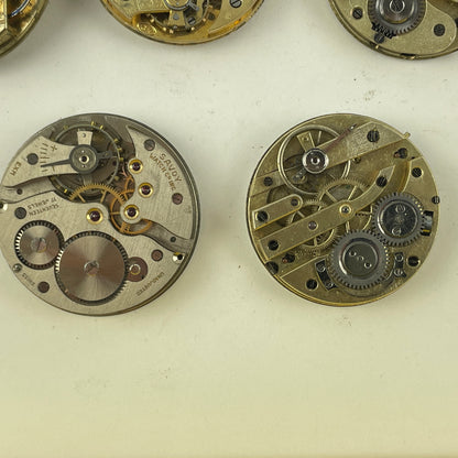 Mar Lot 81- Swiss PW Movement Assortment (8)