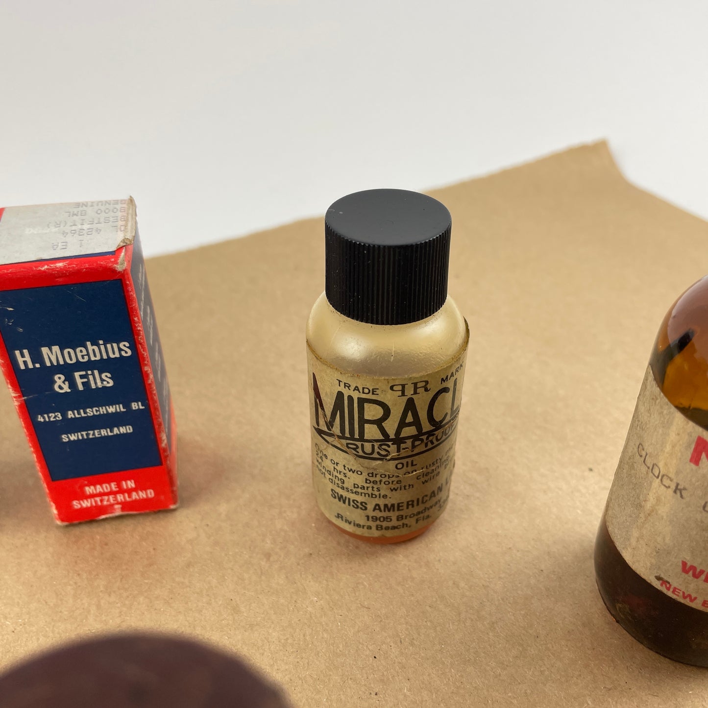 Mar Lot 88- Vintage Watch Oils