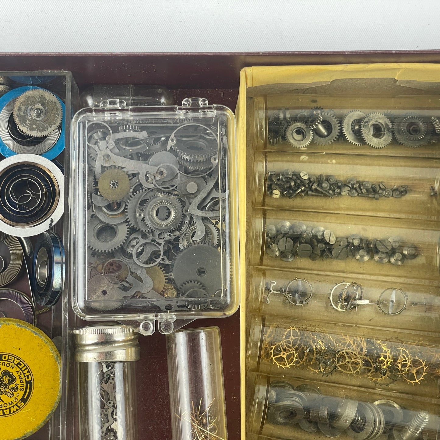 Mar Lot 97- Waltham Pocket Watch Part Assortment